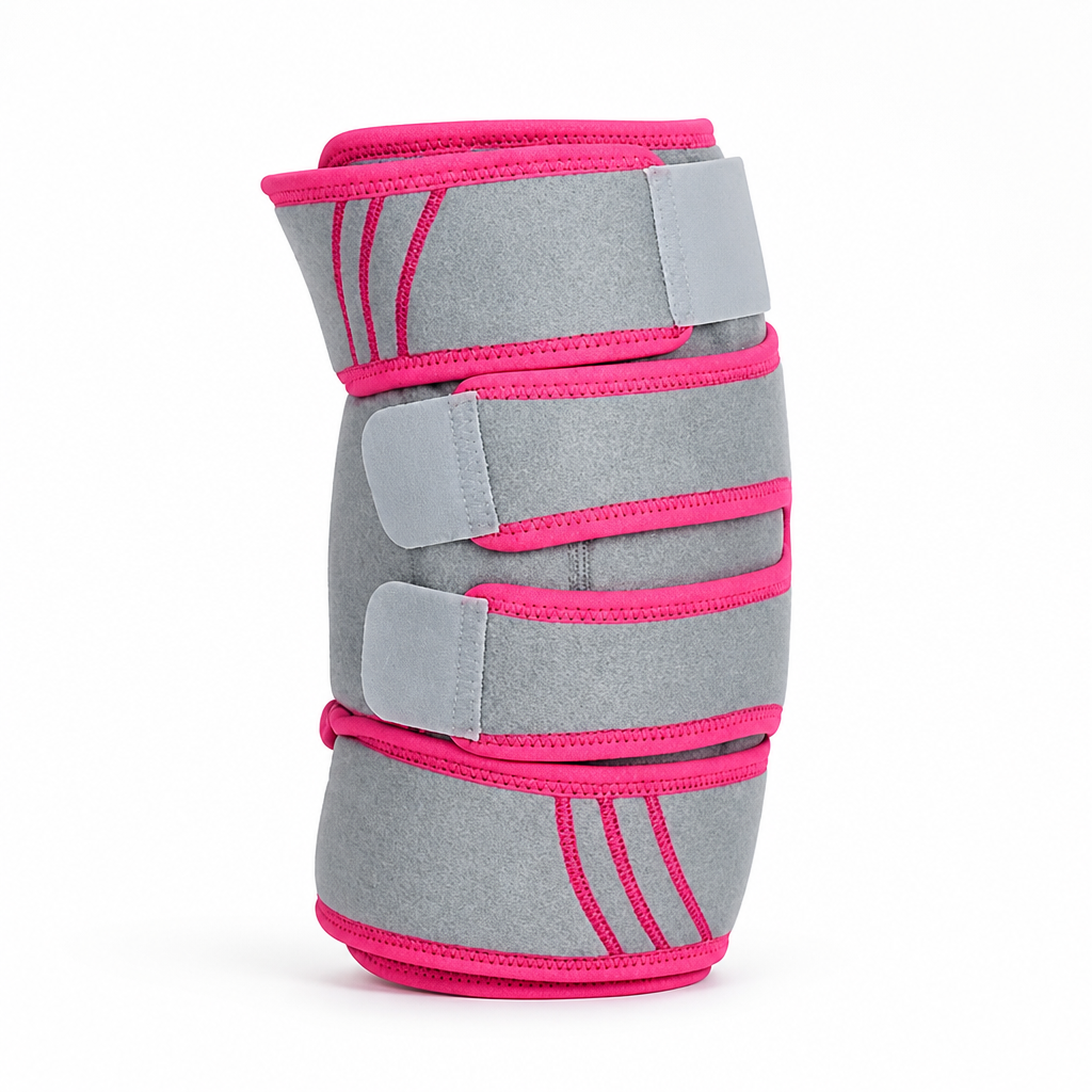 Adjustable Stabilizing Neoprene Knee Brace (Triple Strap System)