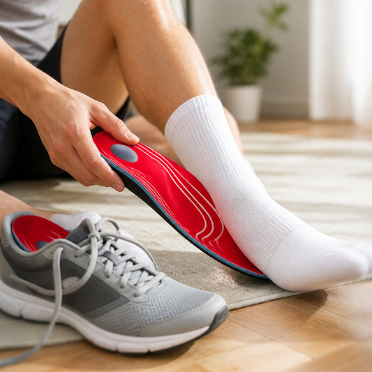 Arch Support Insoles Shock-Absorbing & Moisture-Wicking