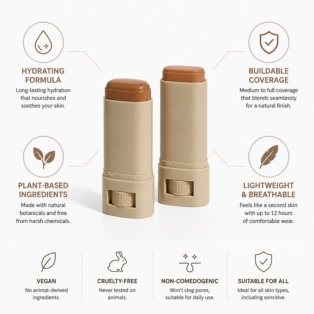 Concealer Stick Hydrating Buildable Coverage