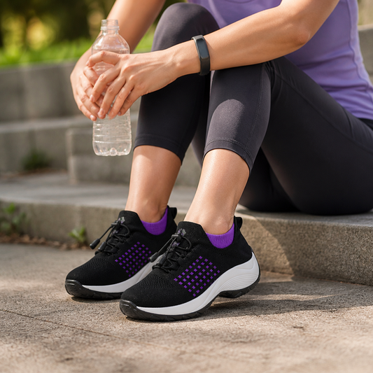 Cushioned Insole Sporty Women's Sneakers