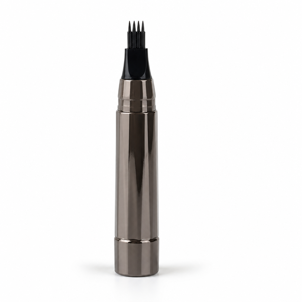 Eyebrow Pen Four-Prong Hair-Stroke Smudge-Proof