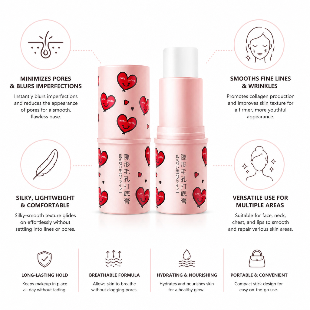 Face Primer Stick Pore-Blurring & Anti-Aging Silky Lightweight
