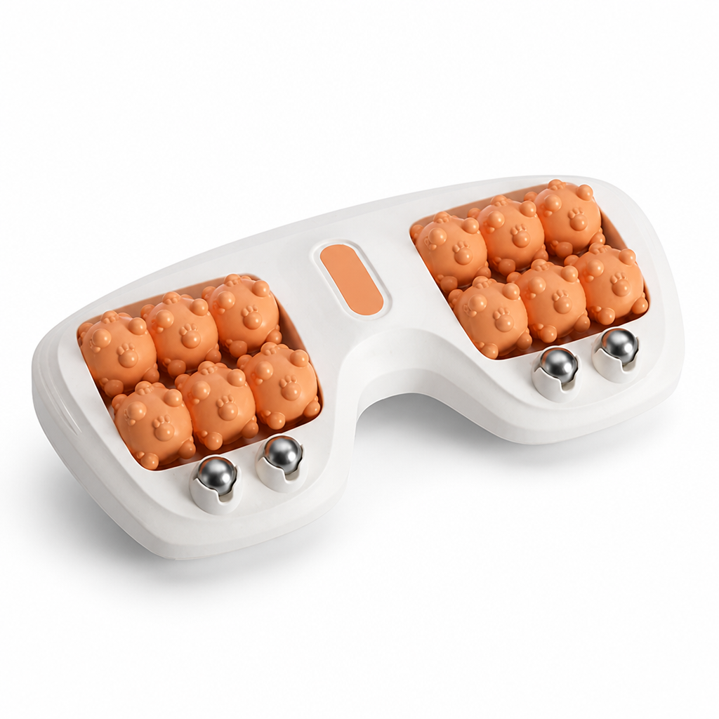 Foot Massage Roller Dual Kneading & Acupressure Nodes