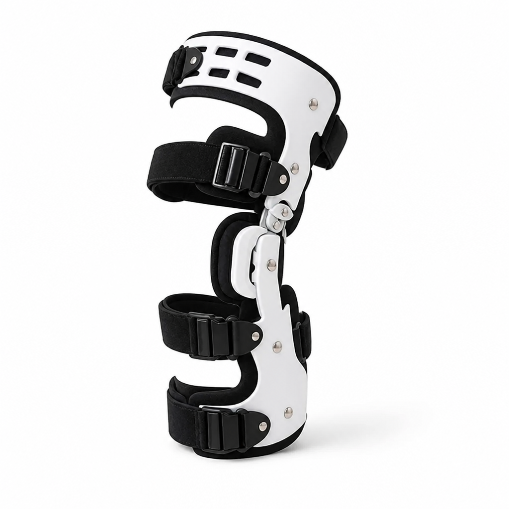 Knee Support Brace Medial & Lateral Stabilization Adjustable Fit