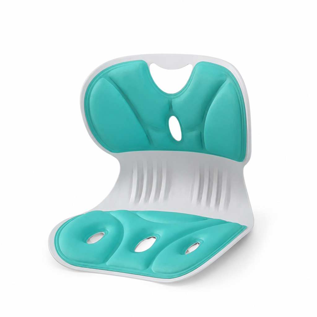 Lumbar Support Cushion Ergonomic Contoured Universal Fit Easy Clean