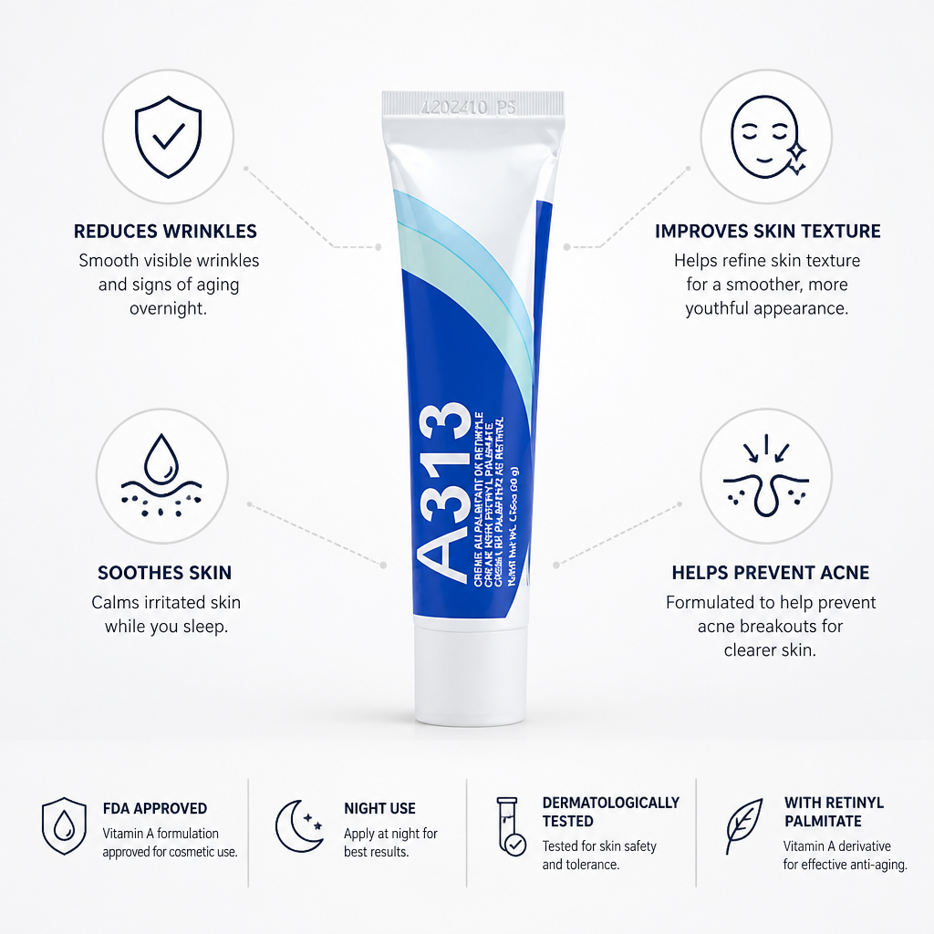 Night Cream Retinyl Palmitate Anti-Aging