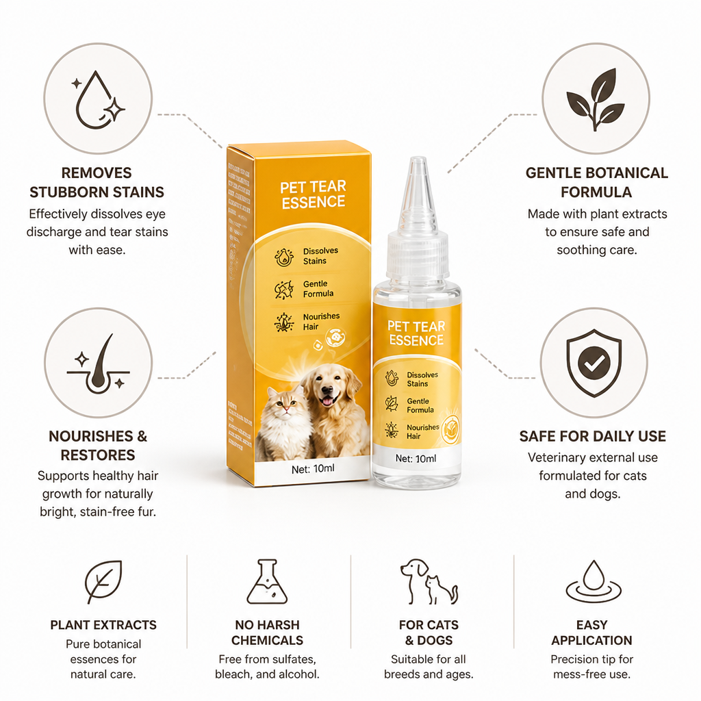 Pet Eye Stain Remover Gentle Botanical Formula 10ml
