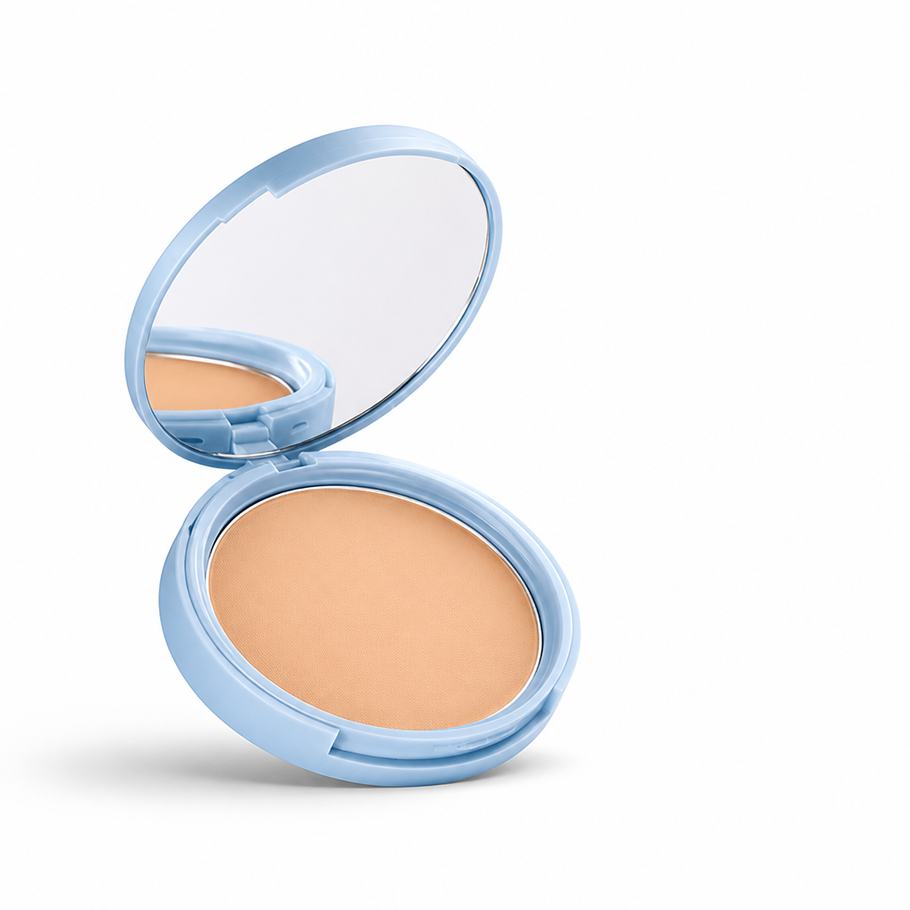 Pressed Powder Compact Waterproof Matte Finish & Oil Control