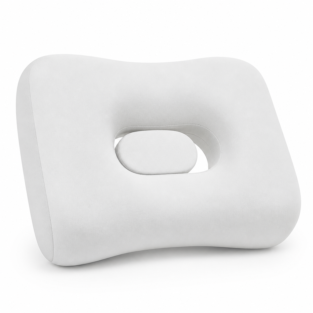 Seat Cushion Contoured Ergonomic Lumbar Support Washable Cover