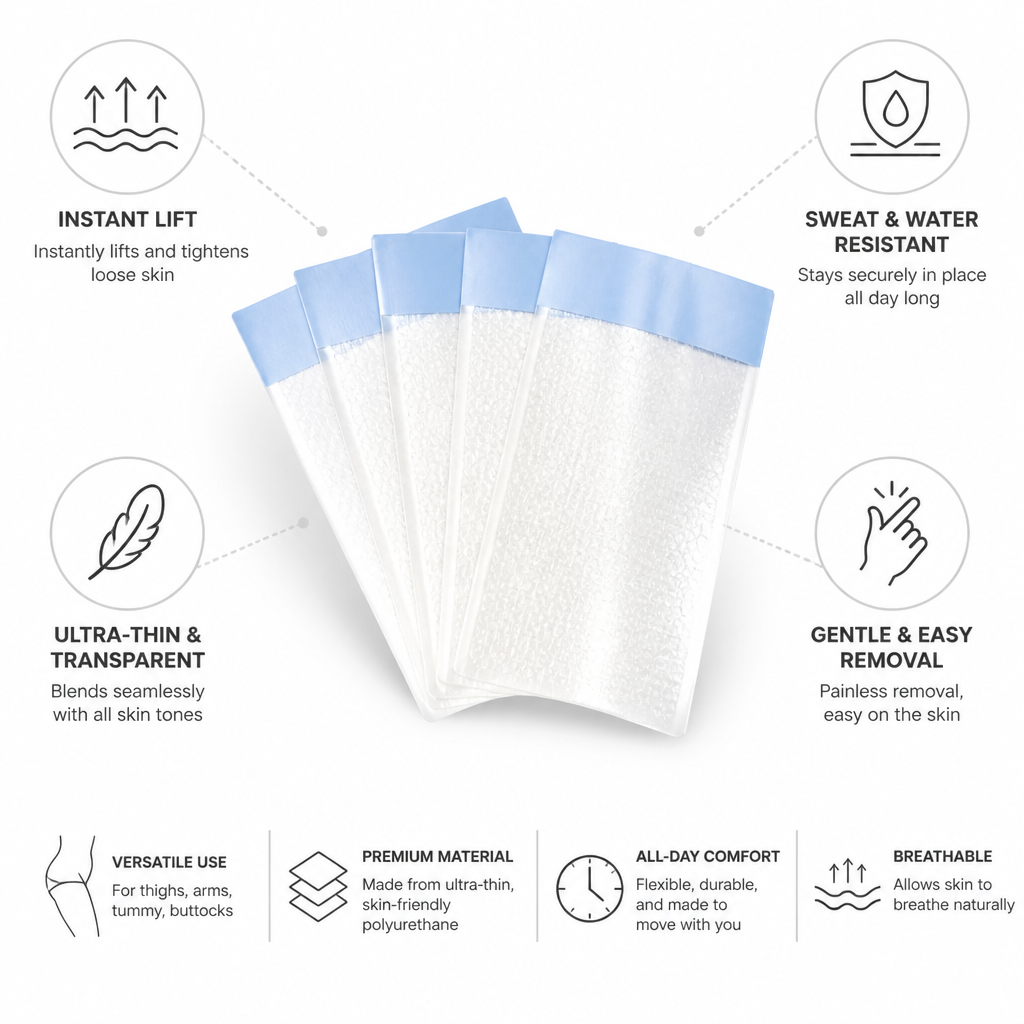 Skin Lift Patch Ultra-Thin Transparent & Sweat-Resistant
