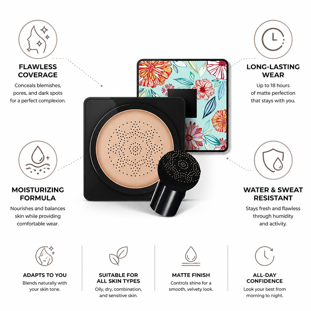 Skin Perfecter Cream Matte Full Coverage Up To 18 Hours