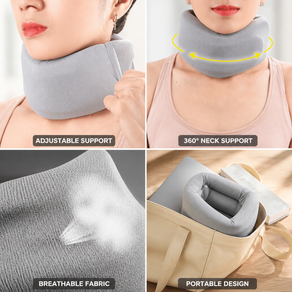 Adjustable Ergonomic Neck Traction Device