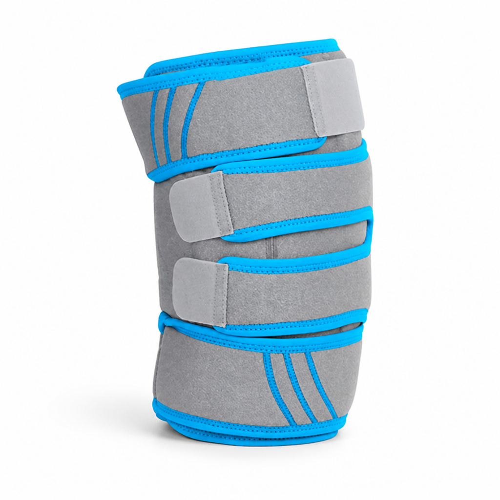 Adjustable Stabilizing Neoprene Knee Brace (Triple Strap System)