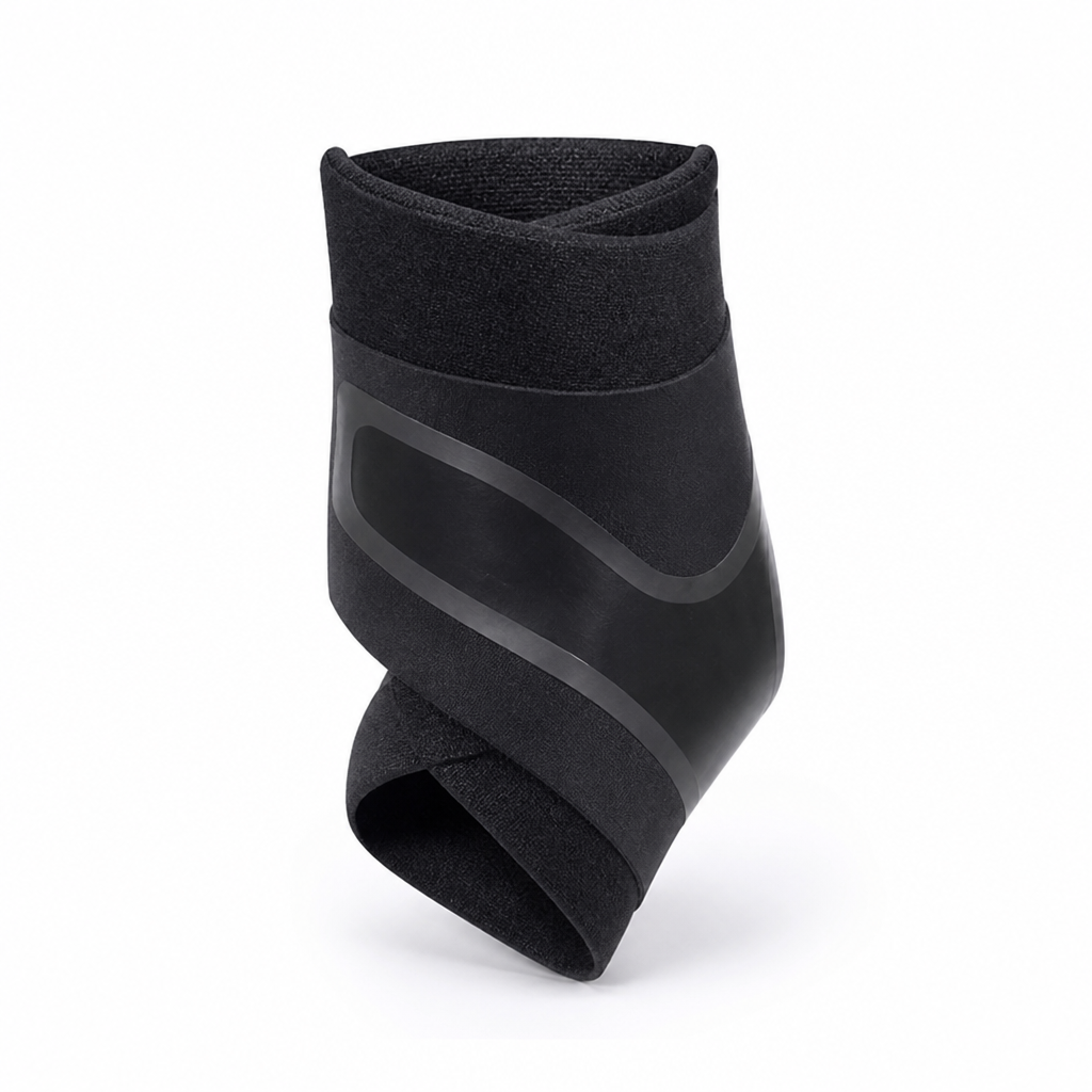 Ankle Support Sleeve Ergonomic Stability Adjustable Fit