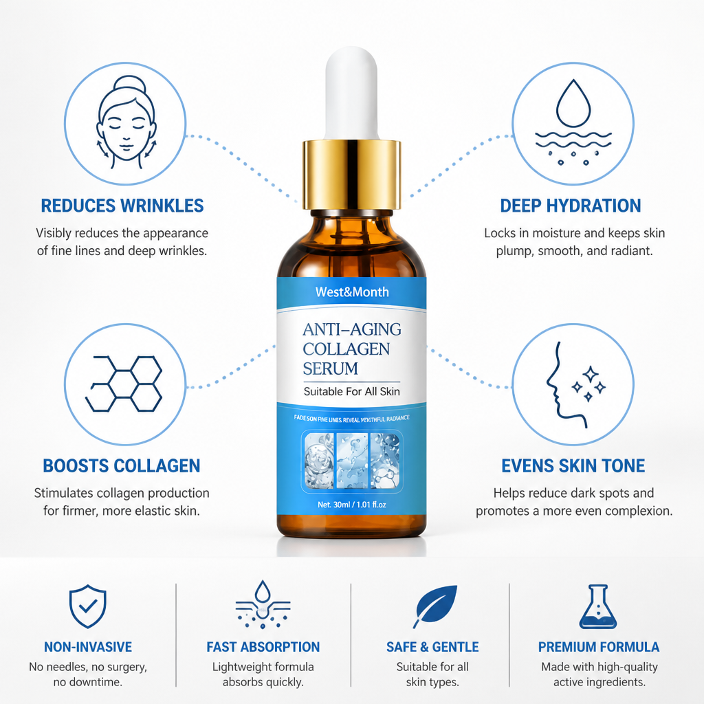 Anti-Aging Face Serum Collagen & Hyaluronic Acid