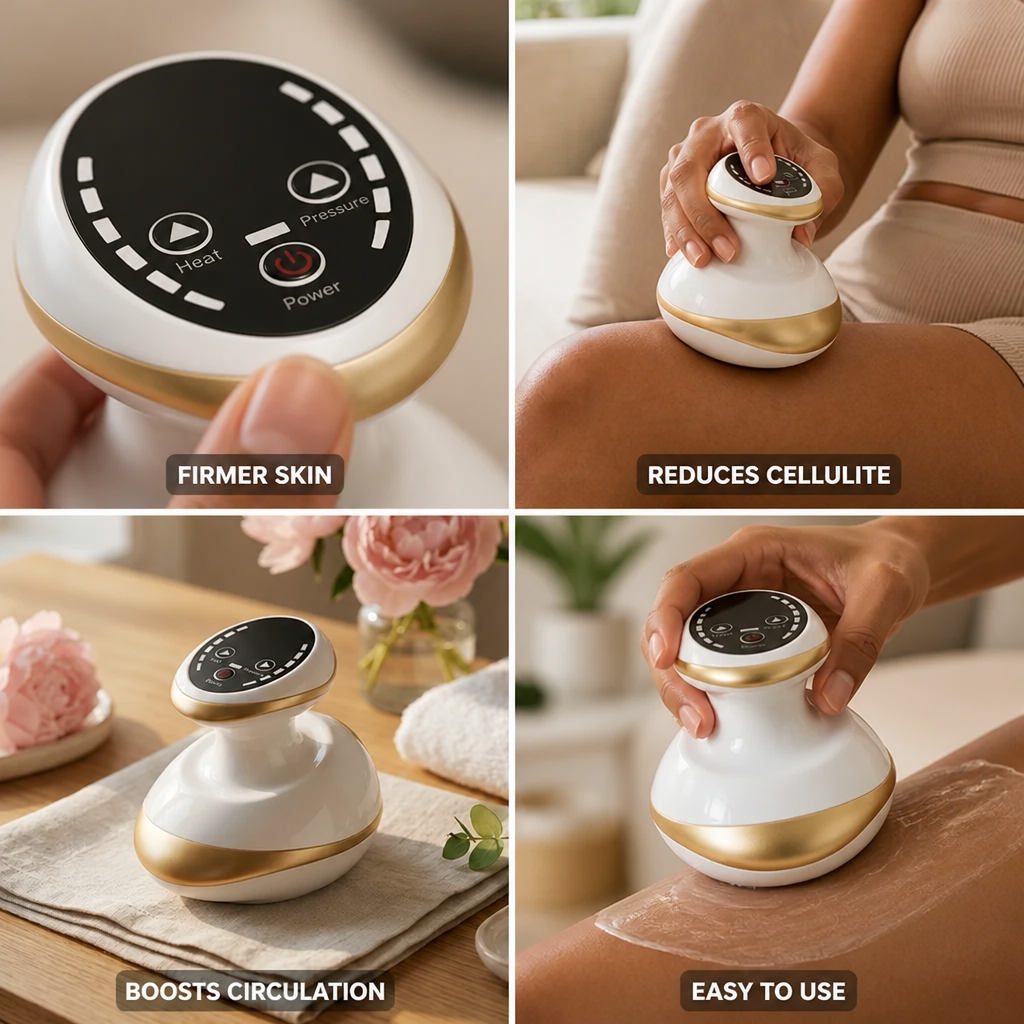 Anti-Cellulite Massager Handheld 14-Day Visible Results