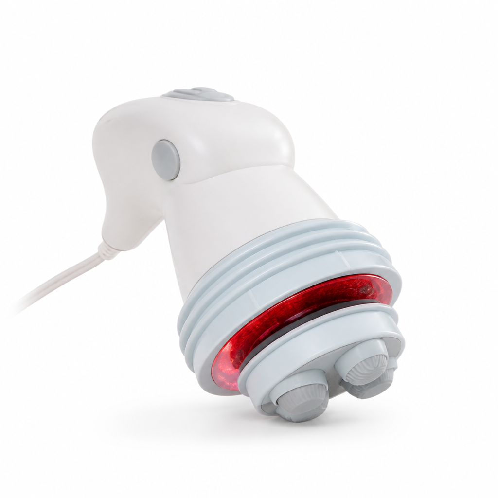 Anti-Cellulite Massager Rotating & Vibrating Heads Infrared Heat