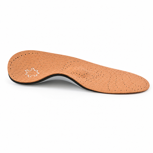Arch Support Insoles Breathable Wear-Resistant Faux Leather