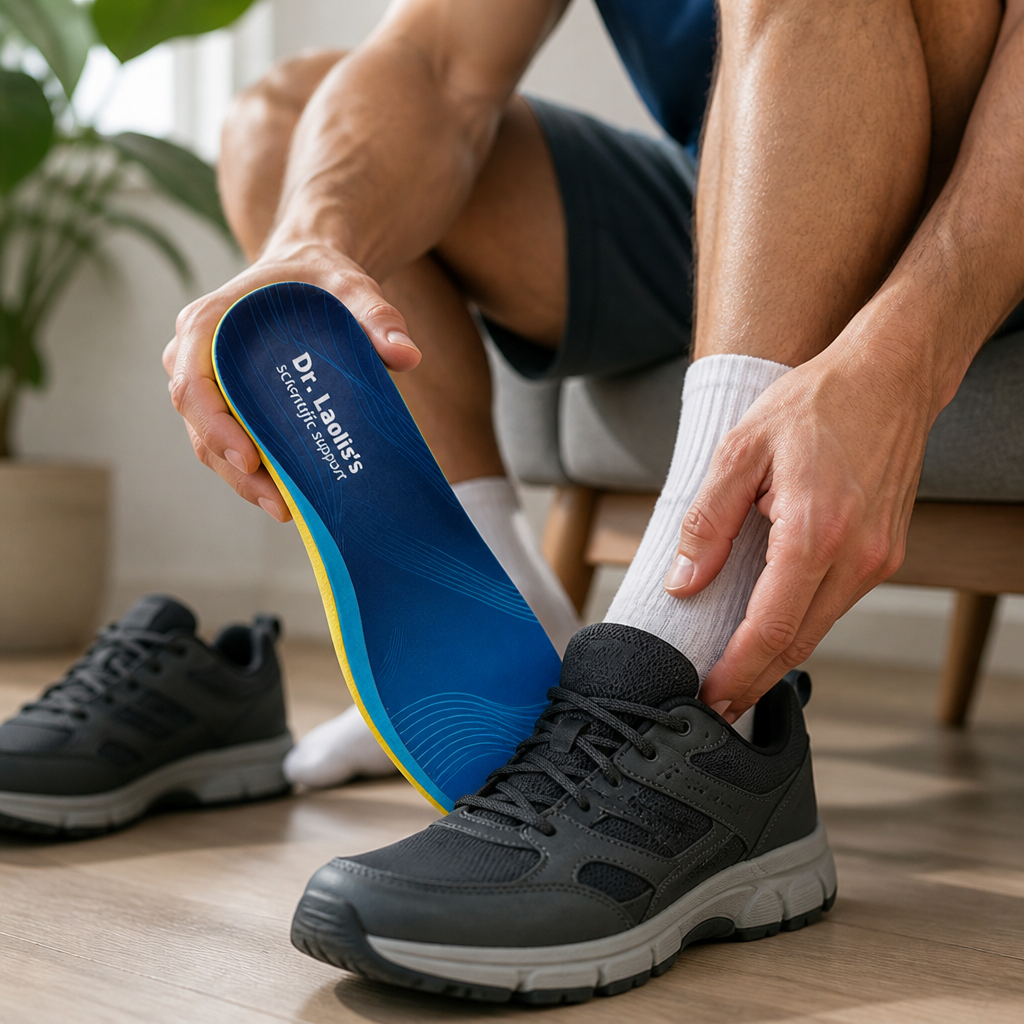 Arch Support Insoles Cushioned EVA Shock-Absorbing
