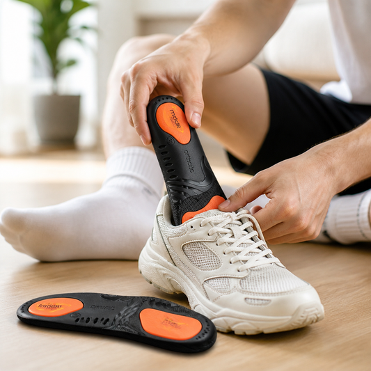 Arch Support Insoles Trimmable TPU Silicone Sweat-Absorbent & Breathable
