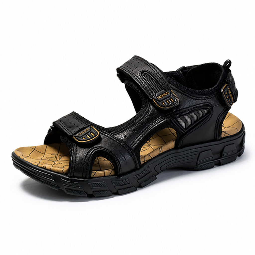 Arch-Support Shock-Absorbing Open-Toe Sandals