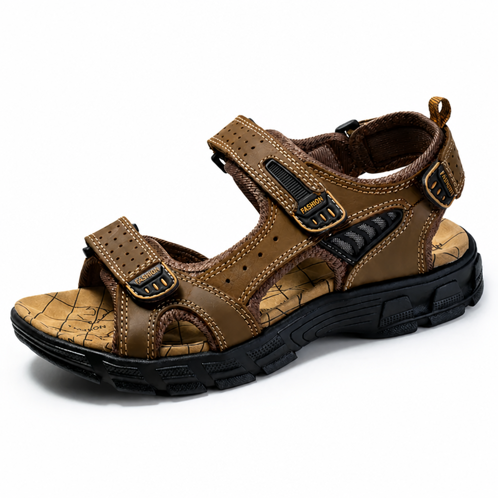 Arch-Support Shock-Absorbing Open-Toe Sandals