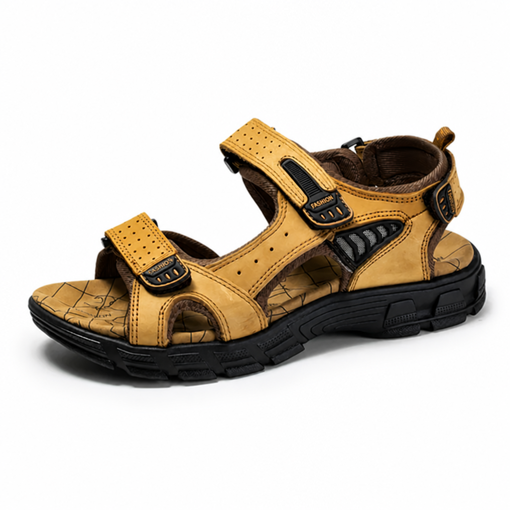 Arch-Support Shock-Absorbing Open-Toe Sandals