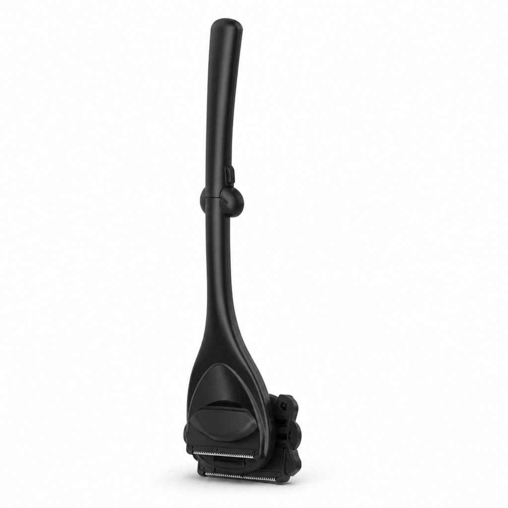 Back & Body Shaver Long Handle Removable Double Blades