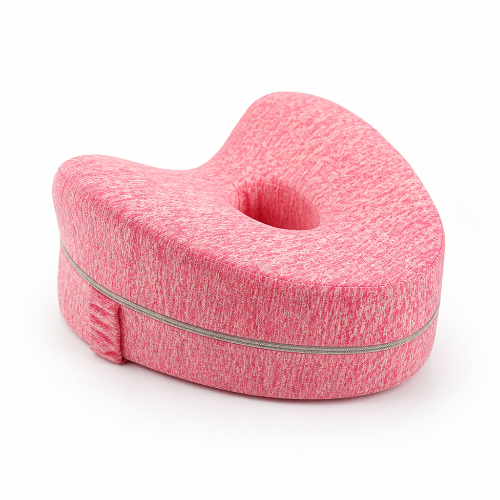 Back & Neck Support Pillow Ergonomic Removable Cover