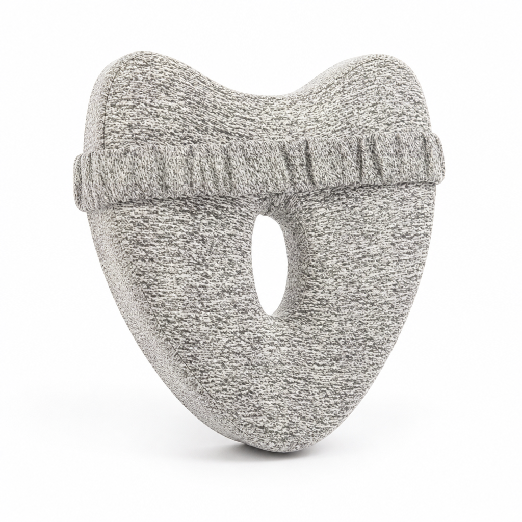Back & Neck Support Pillow Ergonomic Removable Cover