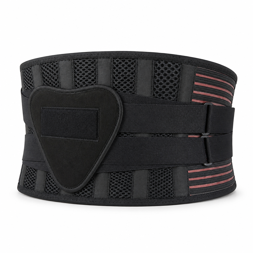 Back Support Belt Anti-Slip Breathable Lumbar Pad