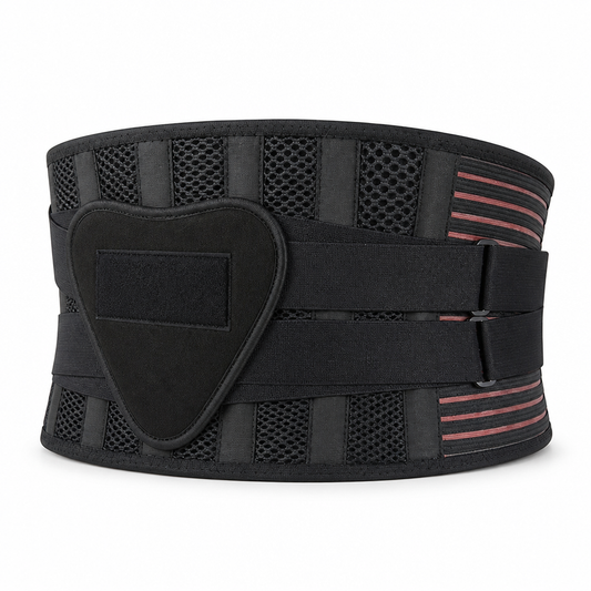 Back Support Belt Anti-Slip Breathable Lumbar Pad