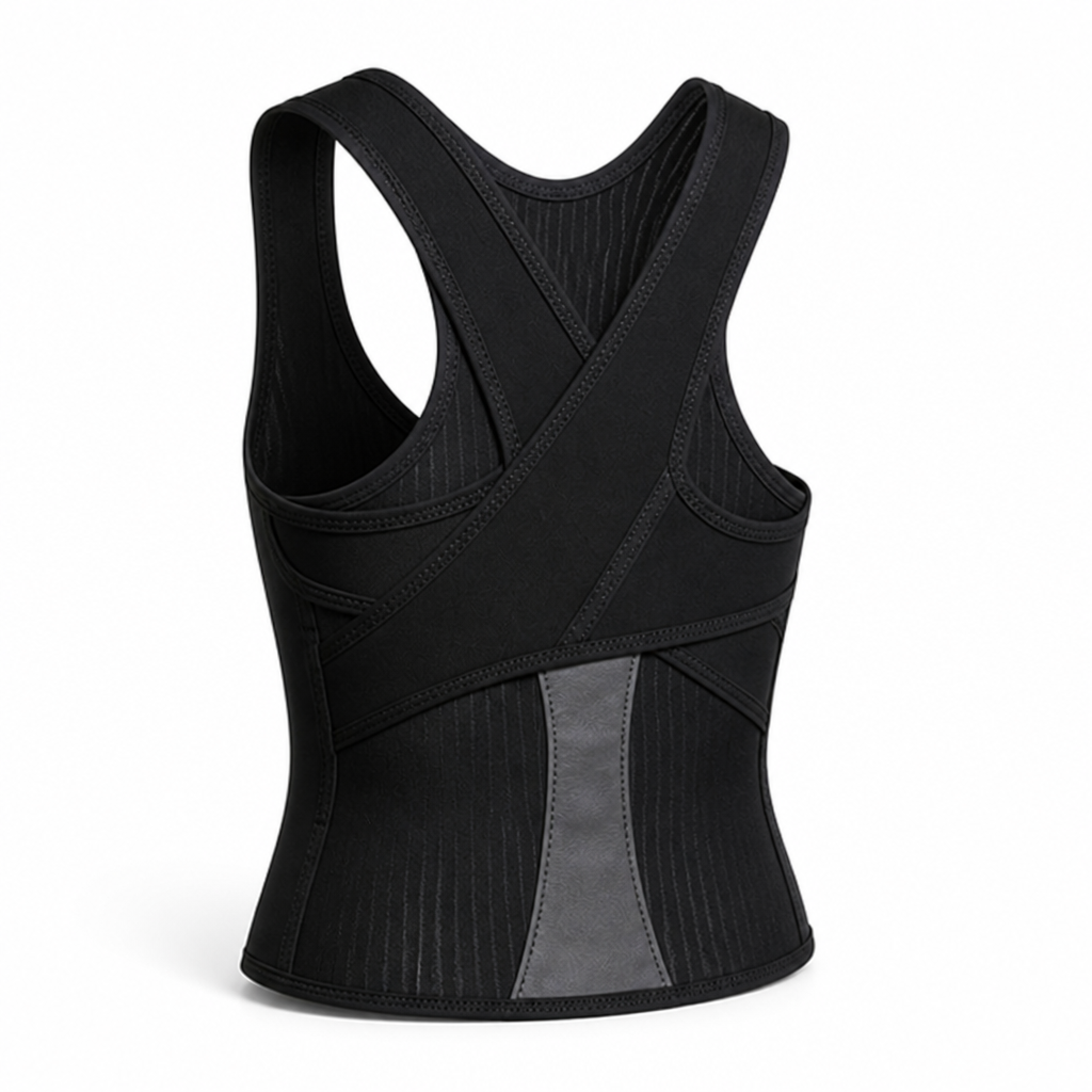 Back Support Belt Breathable Air Mesh Double Y Support