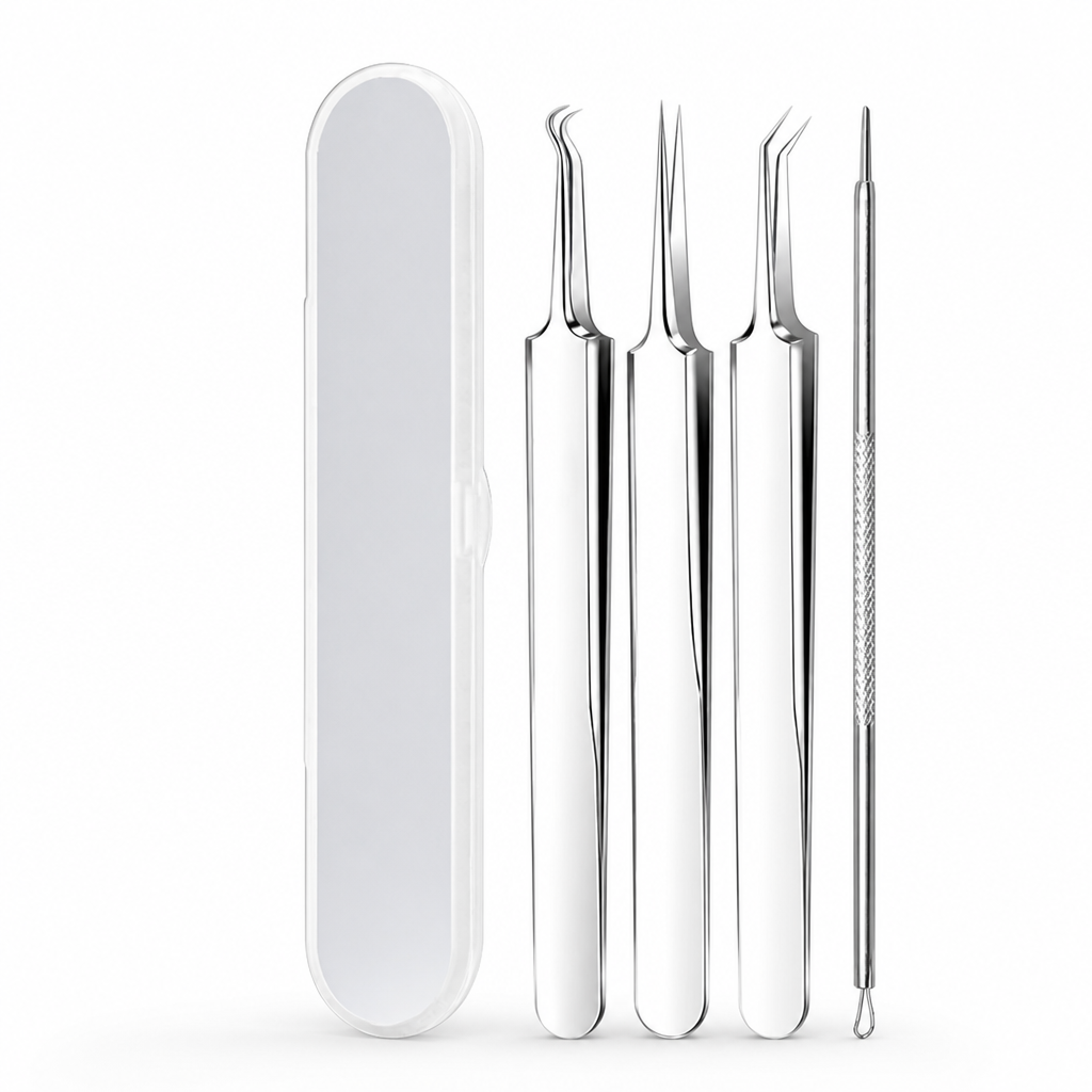 Blackhead Removal Tool Set Stainless Steel Hygienic Reusable