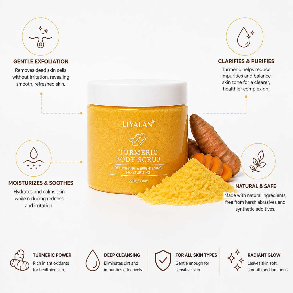 Body Scrub Turmeric Gentle Exfoliation & Hydrating