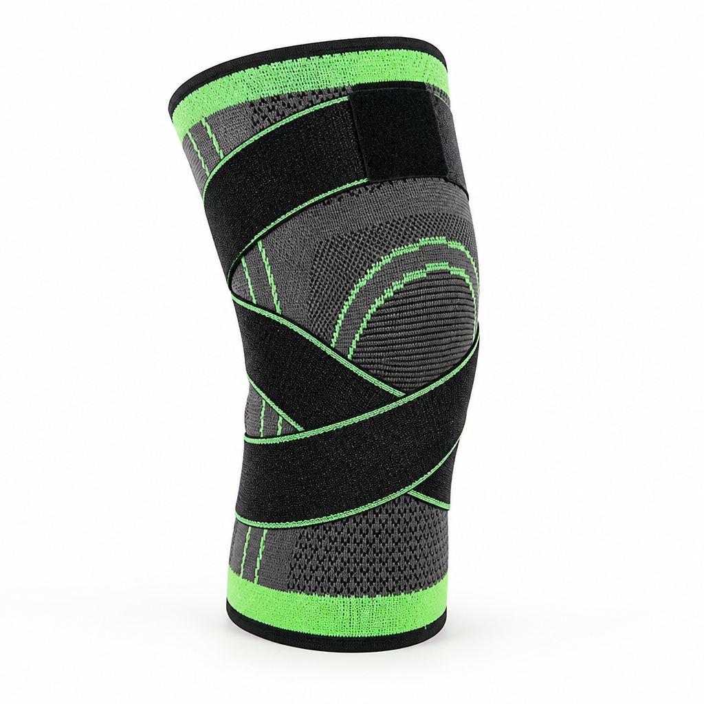 Breathable Adjustable Compression Knee Brace (Velcro Straps)