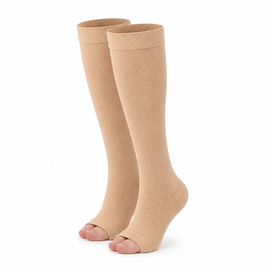 Breathable Knit Short Compression Socks (Targeted Compression For Women)