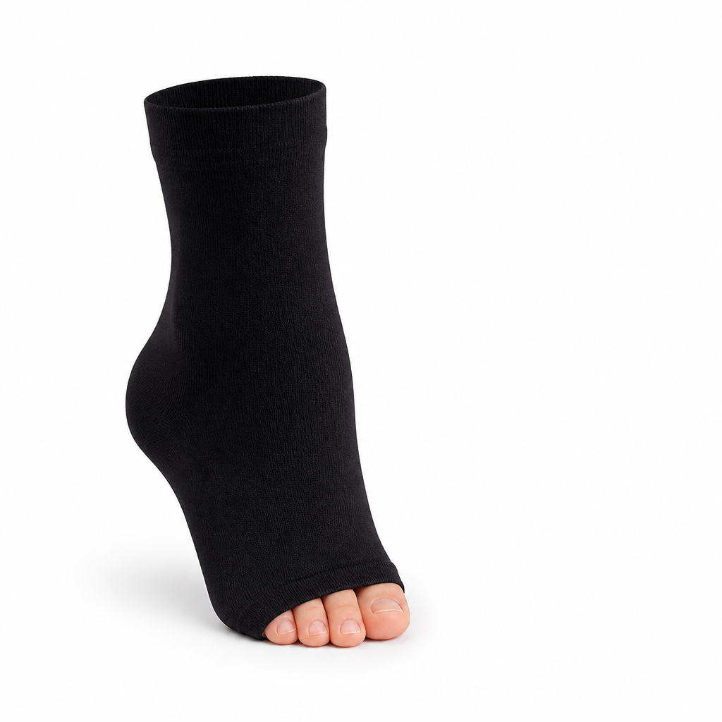 Breathable Knit Short Compression Socks (Targeted Compression For Women)
