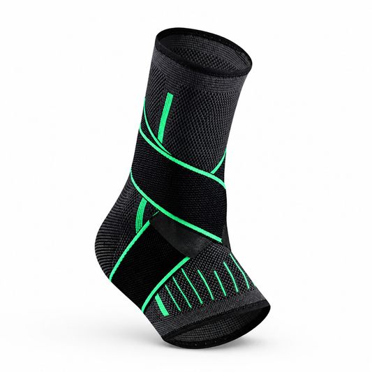 Breathable Targeted Compression Adjustable Velcro Straps Ankle Brace