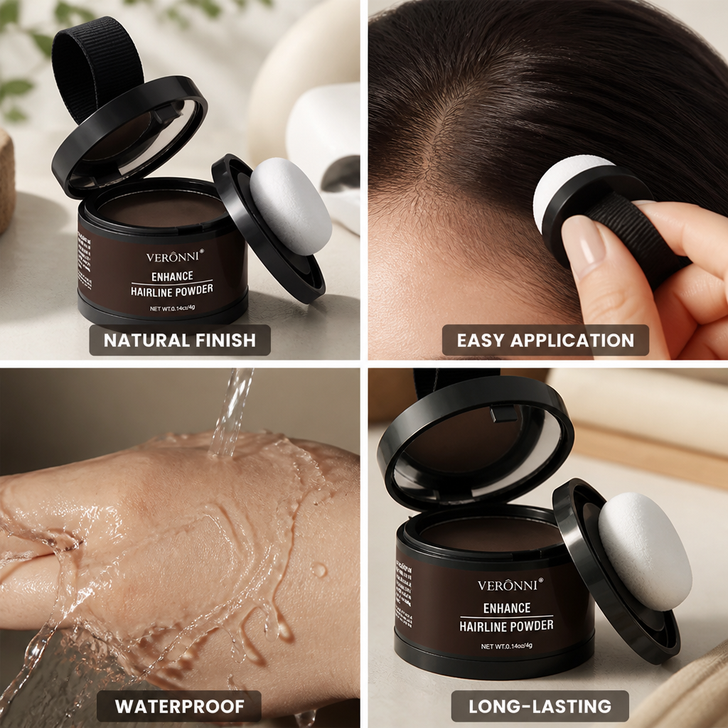 Brow & Hairline Powder Waterproof Long-Lasting Precise Applicator