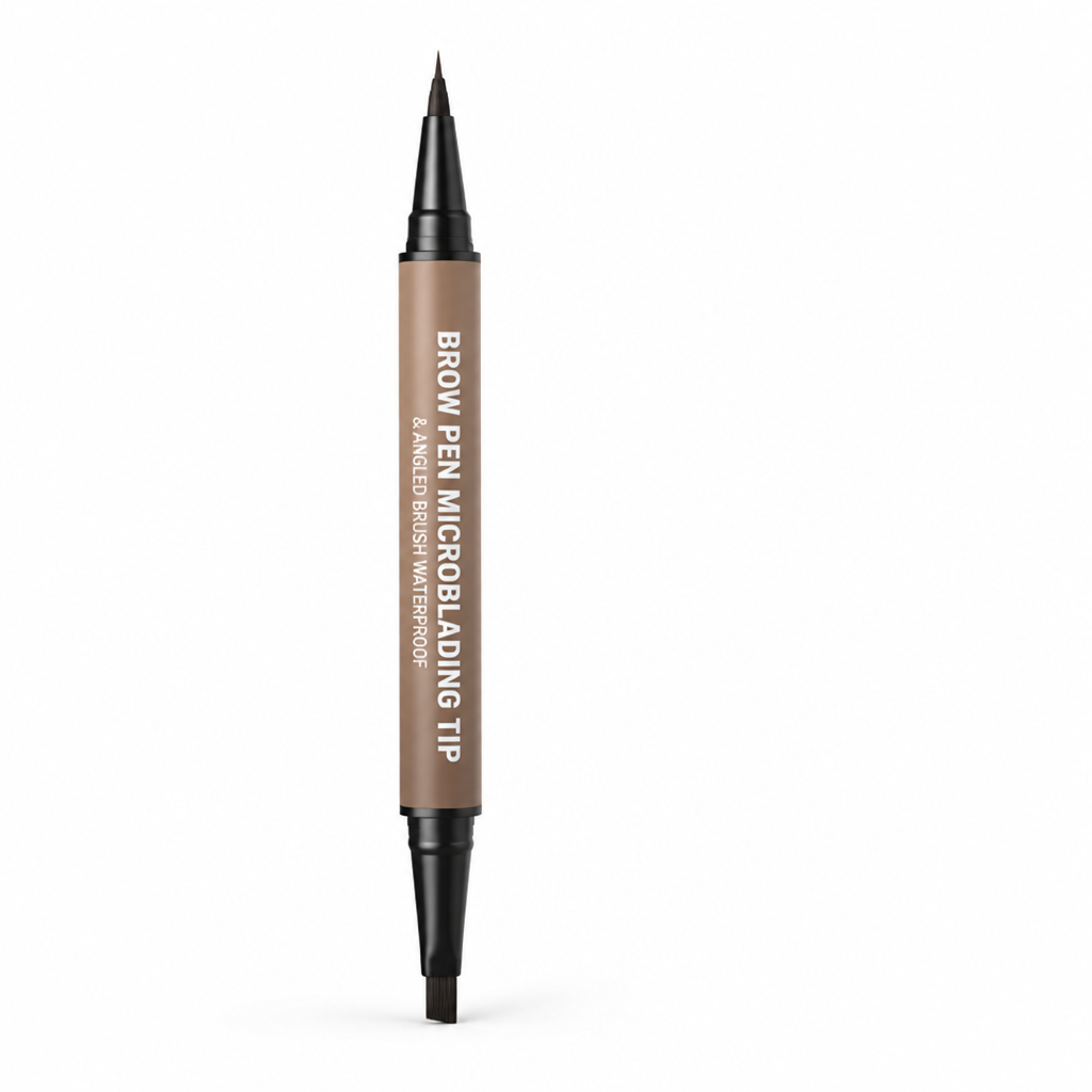 Brow Pen Microblading Tip & Angled Brush Waterproof
