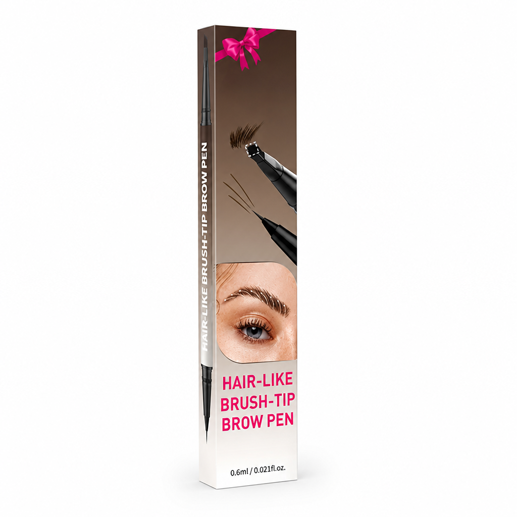 Brow Pen Microblading Tip & Angled Brush Waterproof