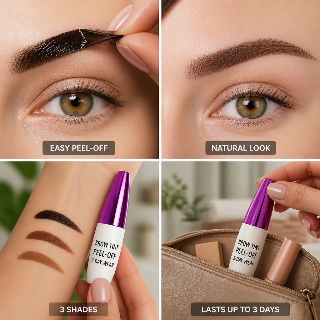 Brow Tint Peel-Off 3-Day Wear Natural Shades