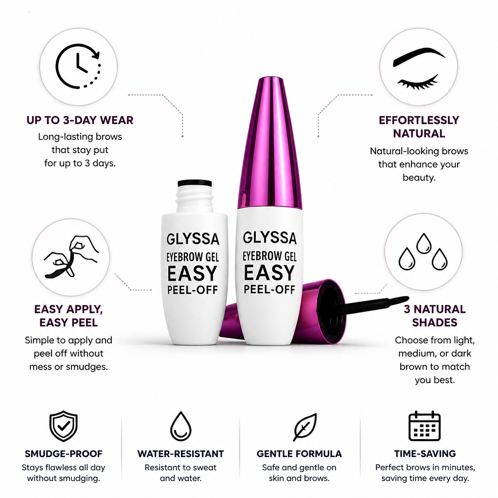 Brow Tint Peel-Off 3-Day Wear Natural Shades