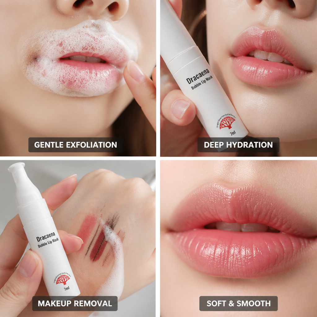 Bubble Lip Mask Fast-Foaming Exfoliator & Hydrating