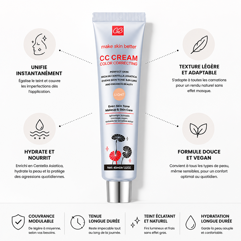CC Cream Tone-Adapting Coverage Lightweight Centella