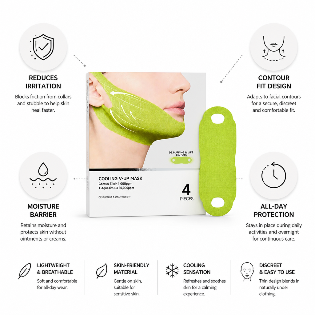Chin Patch Contour Fit Moisture Barrier