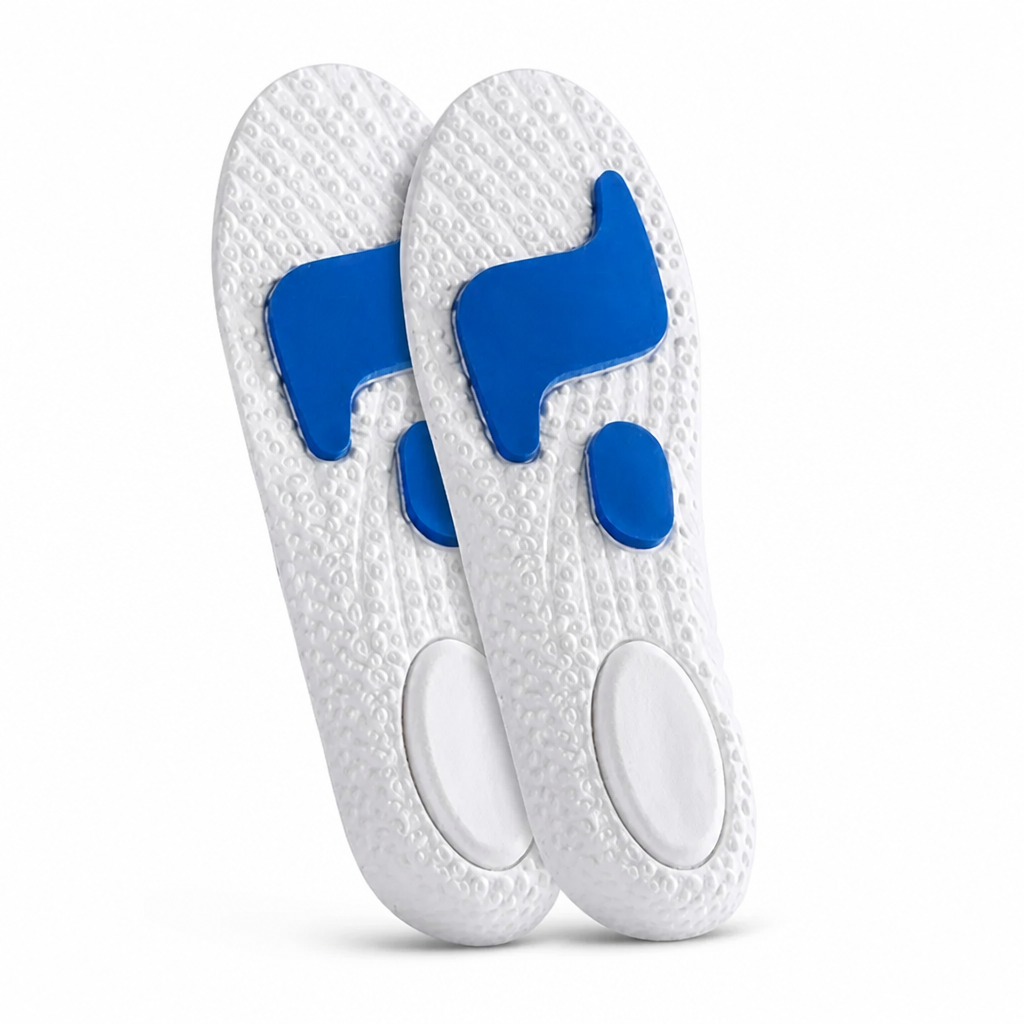 Comfort Insoles Shock-Absorbing Foam & Firm Arch Support