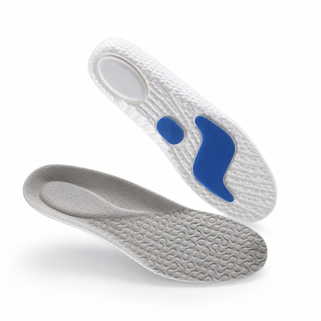 Comfort Insoles Shock-Absorbing Foam & Firm Arch Support
