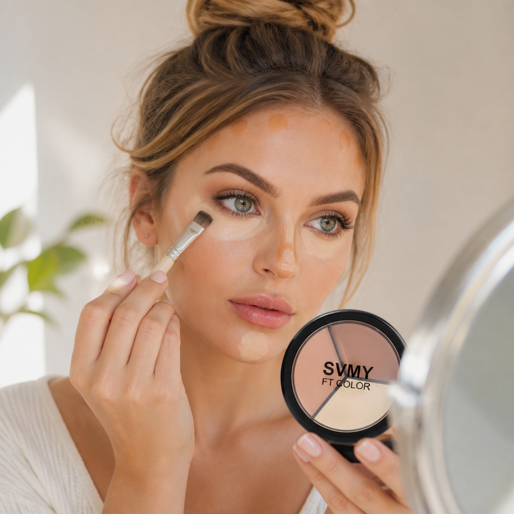 Concealer Palette Matte Full-Cover Waterproof & Long-Wearing